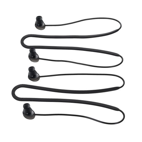 Sada 2 popruhů pro sluchátka Samsung Galaxy Buds Pro, Kwmobile, černá, silikonová, 56874.01