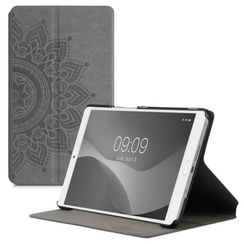 Obal na tablet Huawei MediaPad M3 8.4", Kwmobile, šedý, ekokůže, 53894.02