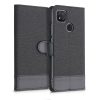 Pouzdro pro Xiaomi Redmi 9C, Textile, Black, 54457.73, kwmobile