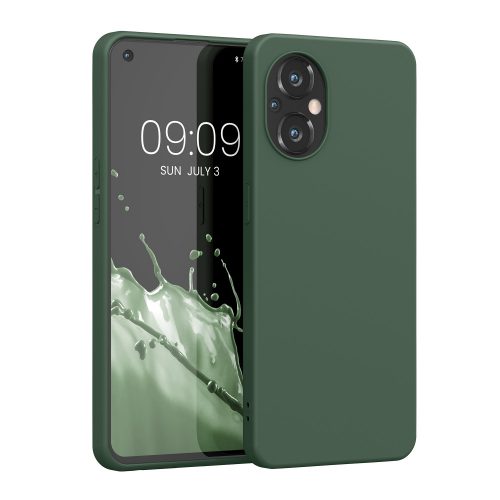 Pouzdro pro OnePlus Nord N20 5G, silikonové, zelené, 56943.80, kwmobile