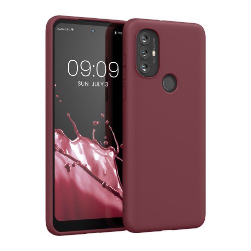 Pouzdro pro Motorola Moto G Power (2022), silikonové, červené, 56941.190, kwmobile