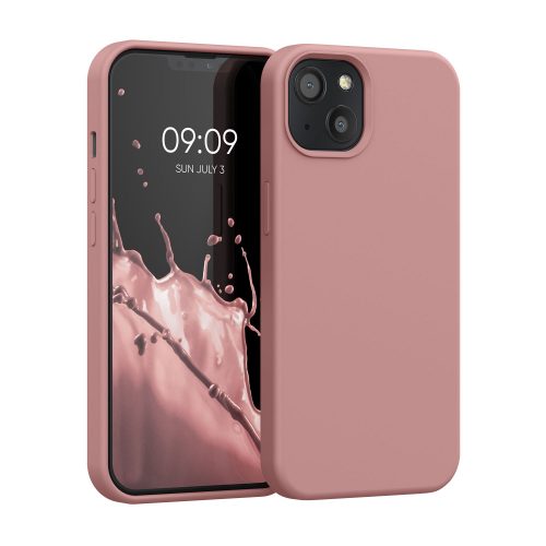 Pouzdro pro Apple iPhone 13, silikonové, růžové, 55878.193, kwmobile