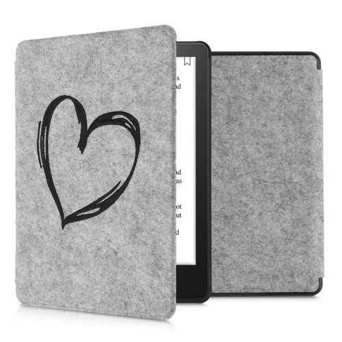 Obal pro Kindle Paperwhite 11, textil, šedý, kwmobile, 56260.05