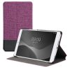 Obal na tablet Huawei MediaPad M3 8,4", Kwmobile, Purple/Black, Textile, 40749.07