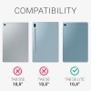 Pouzdro pro Samsung Galaxy Tab S6 Lite (2022), Kwmobile, modro/žluté, silikonové, 52242.04