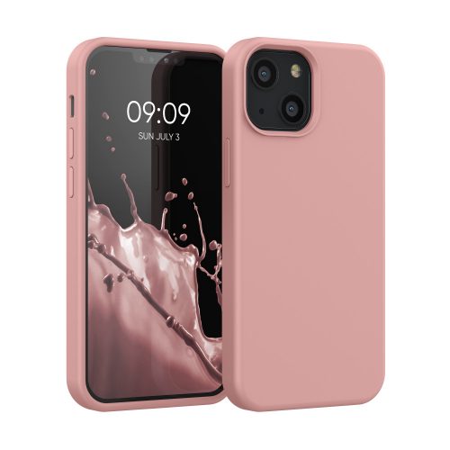 Pouzdro pro Apple iPhone 13 Mini, silikonové, růžové, 55877.193, kwmobile