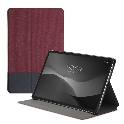 Kryt pro tablet Lenovo Tab P11 Pro, Kwmobile, Červený/Černý, Textil, 55711.20