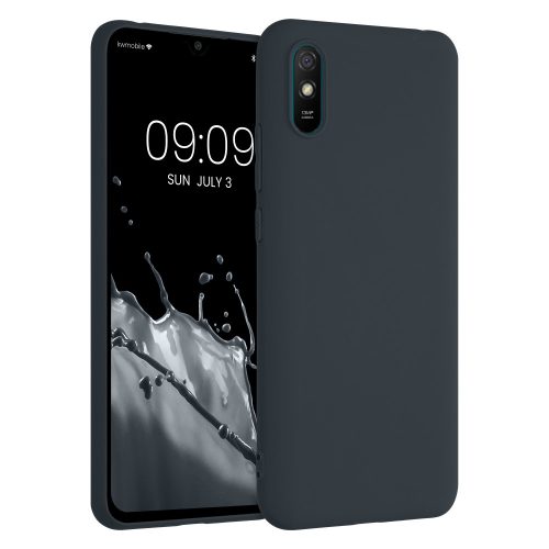 Kryt pro Xiaomi Redmi 9A, silikonový, zelený, 52847.186, kwmobile