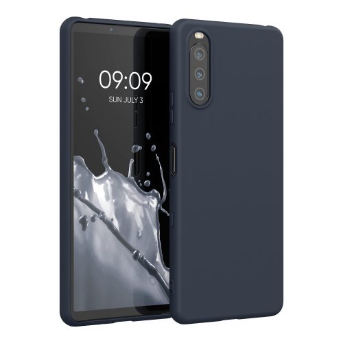 Pouzdro pro Sony Xperia 10 III, silikonové, modré, 54754.186, kwmobile