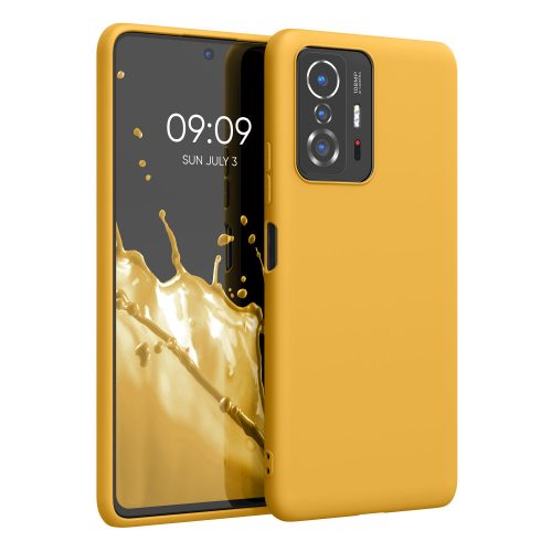 Pouzdro pro Xiaomi 11T / 11T Pro, silikonové, oranžové, 56245.143, kwmobile