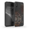 Kryt Kwmobile pro Xiaomi Redmi 9A/Redmi 9AT, silikonový, průhledný/růžový, 57092.02