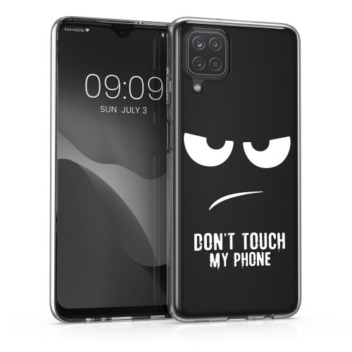 Pouzdro pro Samsung Galaxy A12, silikonové, bílé, 54210.04, kwmobile