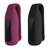 Sada 2 pouzder pro Fitbit Luxe, Kwmobile, Black/Burgundy, Silikon, 57123.02