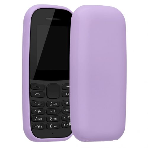 Kryt Kwmobile pro Nokia 105 (2019), silikonový, fialový, 53673.108