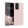 Pouzdro Kwmobile pro Samsung Galaxy A52/Galaxy A52 5G/Galaxy A52s 5G, silikonové, růžové, 54346.225