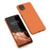 Pouzdro Kwmobile pro Samsung Galaxy A12, silikonové, oranžové, 54048.150