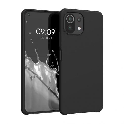 Kryt Kwmobile pro Xiaomi Mi 11 Lite 5G/11 Lite 5G NE, silikon, černý, 54730.01