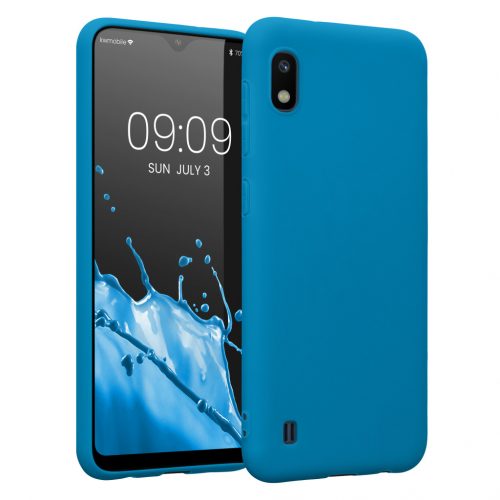 Pouzdro Kwmobile pro Samsung Galaxy A10, silikonové, modré, 49814.224