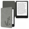 Obal pro Amazon Kindle Paperwhite 11, Kwmobile, šedý, ekokůže, 56257.09