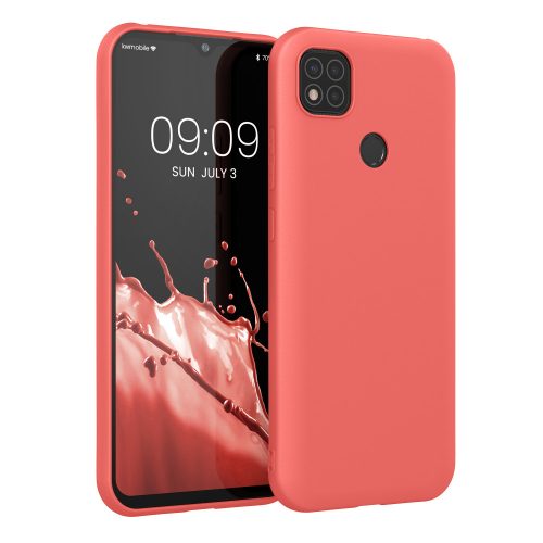 Pouzdro Kwmobile pro Xiaomi Redmi 9C, silikonové, růžové, 52850.141