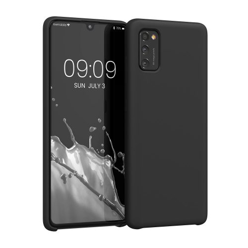 Pouzdro Kwmobile pro Samsung Galaxy A41, silikonové, černé, 52301.01