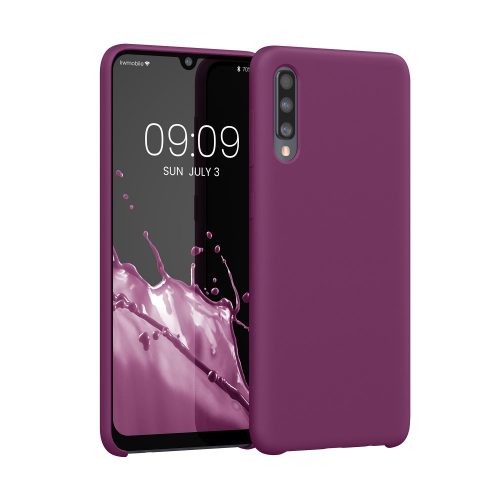 Pouzdro Kwmobile pro Samsung Galaxy A50, silikonové, fialové, 48715.187