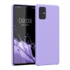 Pouzdro Kwmobile pro Samsung Galaxy A71, silikonové, fialové, 51209.222