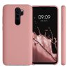 Pouzdro Kwmobile pro Xiaomi Redmi Note 8 Pro, silikonové, růžové, 50248.193