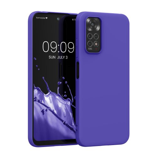 Pouzdro Kwmobile pro Xiaomi Redmi Note 11/Redmi Note 11s, silikonové, modré, 57368.234