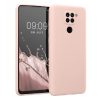 Pouzdro Kwmobile pro Xiaomi Redmi Note 9, silikonové, růžové, 52437.225