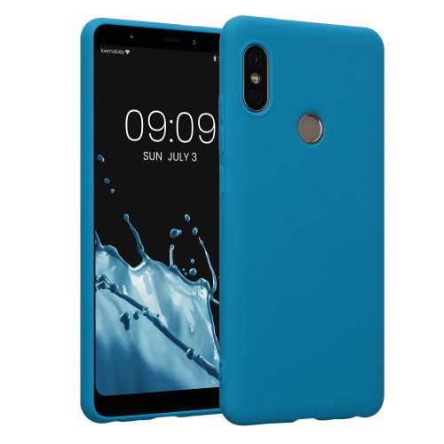 Kryt Kwmobile pro Xiaomi Redmi Note 5/Redmi Note 5 Pro, silikonový, modrý, 44664.224