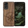 Kryt Kwmobile pro Xiaomi Redmi Note 11/Redmi Note 11s, dřevo, hnědý, 57386.01