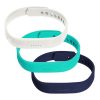 Sada 3 popruhů pro Fitbit Flex 2, Kwmobile, Multicolor, Silikon, 39614.205