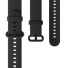 Sada 2 řemínků pro Xiaomi Mi Watch Lite/Redmi Watch, Kwmobile, Black/Green, Silicone, 54778.03