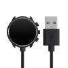 USB nabíjecí kabel pro Suunto Peak 9, Kwmobile, černý, plastový, 57419.01