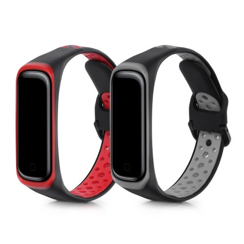 Sada 2 popruhů pro Samsung Galaxy Fit 2, Kwmobile, Multicolor, Silikon, 54204.02