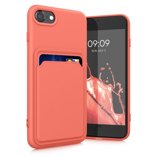 Kryt Kwmobile pro Apple iPhone 8/iPhone 7/iPhone SE 2, silikon, růžový, 55117.76