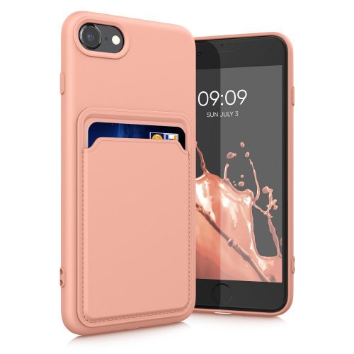 Kryt Kwmobile pro Apple iPhone 8/iPhone 7/iPhone SE 2, silikon, růžový, 55117.199