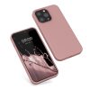 Kryt Kwmobile pro Apple iPhone 13 Pro, silikonový, růžový, 55880.193