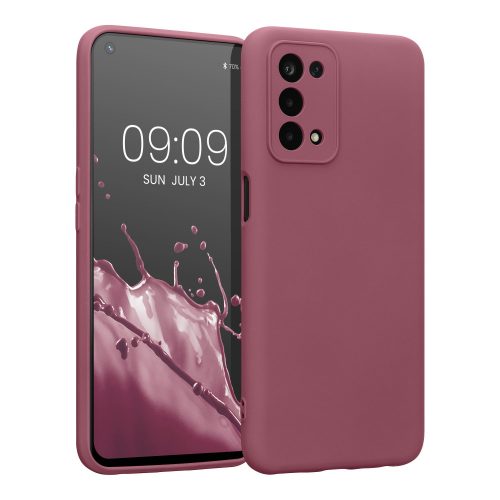 Pouzdro Kwmobile pro OPPO A74 5G/A54 5G, silikonové, fialové, 57571.167