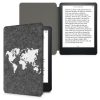 Pouzdro pro Amazon Kindle Paperwhite 11, Kwmobile, šedo/bílé, textilie, 56260.08