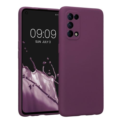 Pouzdro Kwmobile pro OPPO Find X3 Lite, silikonové, fialové, 57661.187