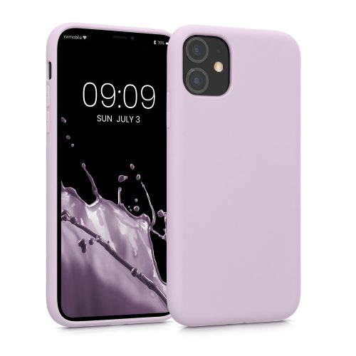 Kryt Kwmobile pro Apple iPhone 11, silikon, fialový, 50791.236