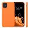 Kryt Kwmobile pro Apple iPhone 11, silikonový, oranžový, 50791.150