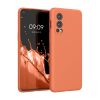 Pouzdro Kwmobile pro OnePlus Nord 2 5G, silikonové, oranžové, 56070.203