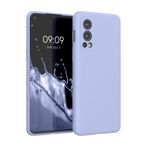 Pouzdro Kwmobile pro OnePlus Nord 2 5G, silikonové, modré, 56070.58