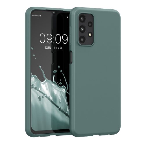 Pouzdro Kwmobile pro Samsung Galaxy A23, silikonové, zelené, 57804.171