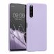 Pouzdro Kwmobile pro Sony Xperia 10 IV, Silicon, Purple, 57800.108