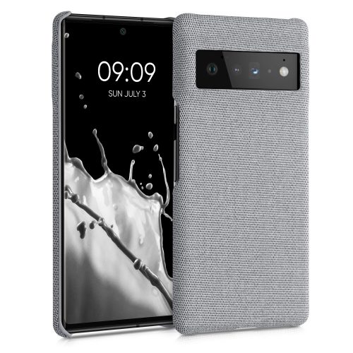 Pouzdro Kwmobile pro Google Pixel 6 Pro, textilní, šedé, 57796,25