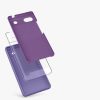 Kwmobile Case pro Google Pixel 6a, Silicon, Purple, 57815.222